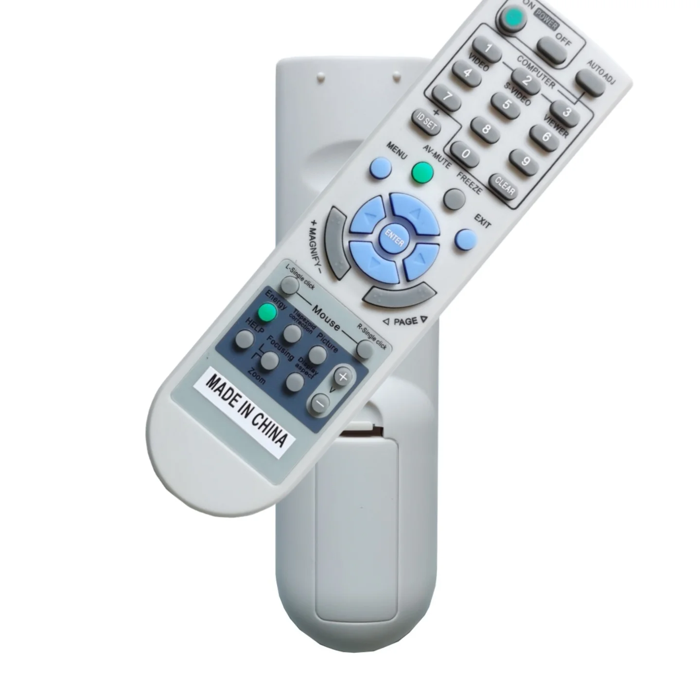 جهاز تحكم عن بعد متوافق مع جهاز عرض NEC ، NP110 + ، NP115 ، NP115 + ، NP1200 ، NP210 ، NP210 ، NP215 ، NP216 ، NP2200