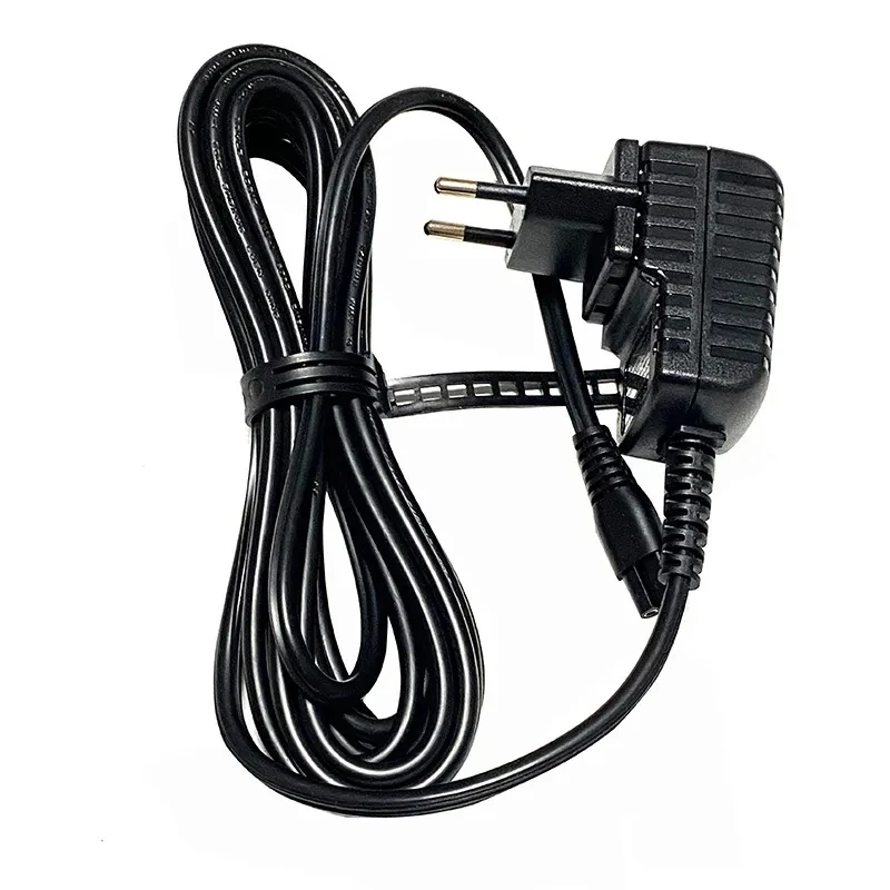 For Babyliss FX870 FX787 Hair Clipper Charger EU Power Adapter Engraving Electric Hair Cutting Machine Charging Cable