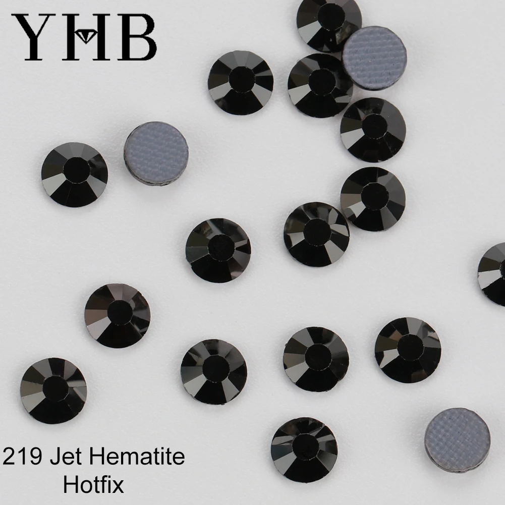 Yhb 209 ~ 221 Hoge Kwaliteit Crystal Galvaniseren Plaksteen Hotfix Steentjes Voor Schoenen Tassen Kleding Decoratie Diy