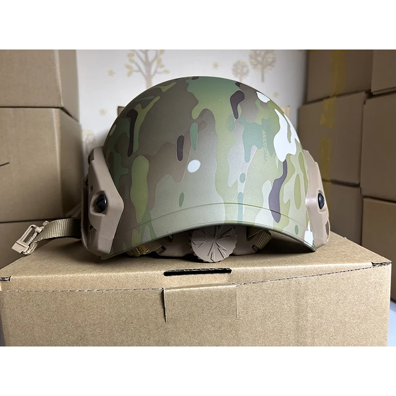 FMA FAST Casco Táctico Corte Alto ABS Ligero para Airsoft