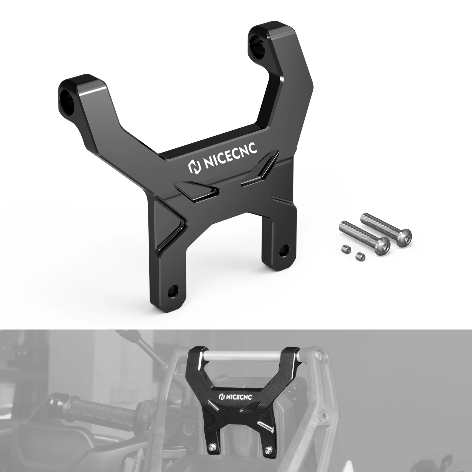 For Yamaha 2019-2023 Tenere 700 XTZ700 Motorcycle Dash Stabilizer Anti-Vibration Bracket Tenere 700 Rally 2020-2023 2022 2021