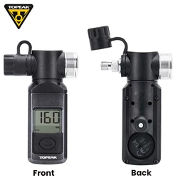 Topeak Bicycle Tire Pressure Gauge Electronic Smart Head Digital LCD MTB Road Bike Tyre Pressure Gauge Be Attach To Bicycle Pump