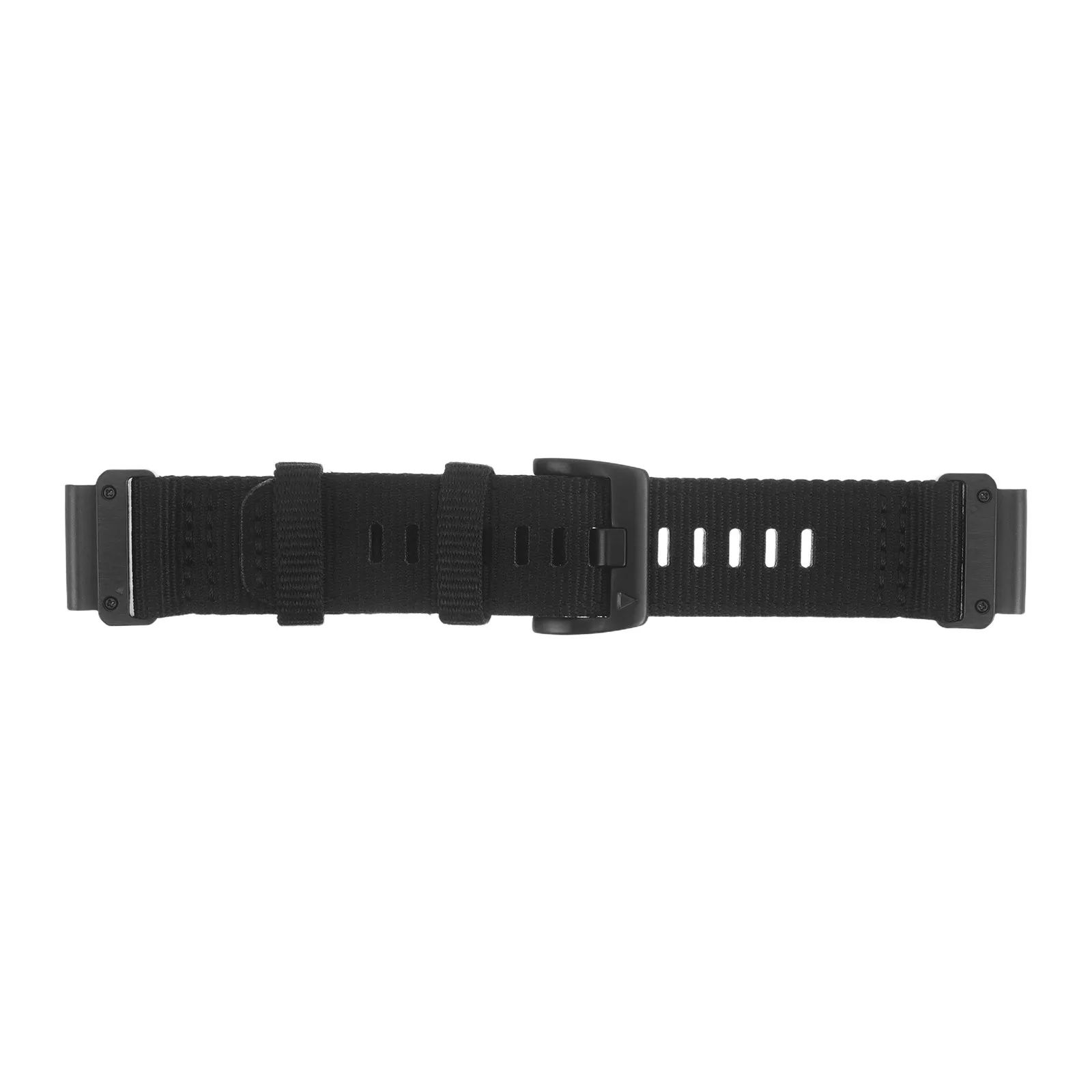 

Quick Release Nylon Watch Band Thin Replacement Strap For Men Women, Sport Outdoor Compatible With Garmin Black