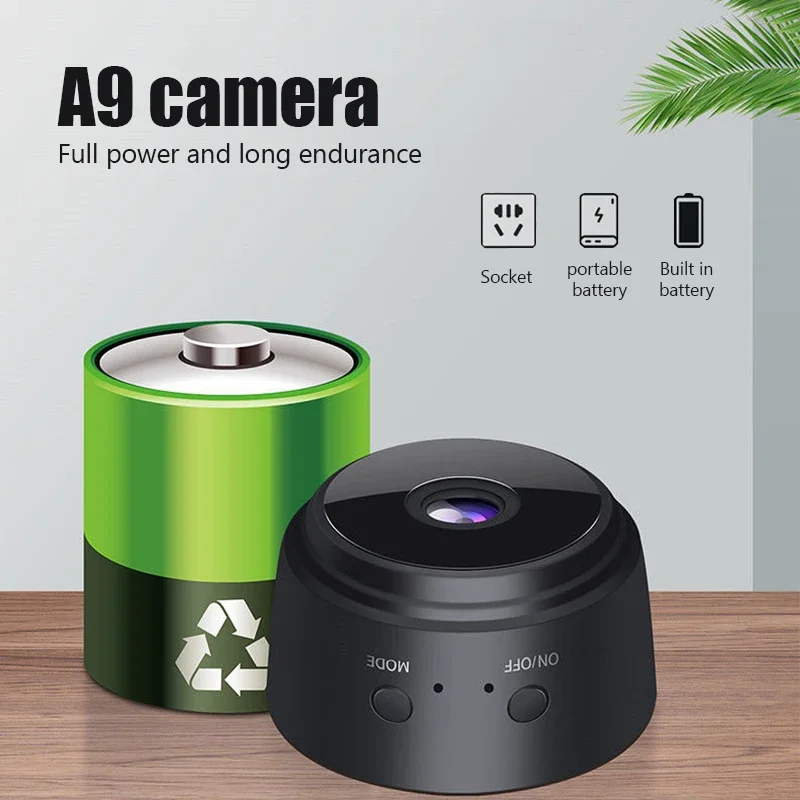 A9 Mini Camera WiFi Wireless Monitoring Security Protection Remote Monitor Camcorders Video Surveillance Smart Home images - 6