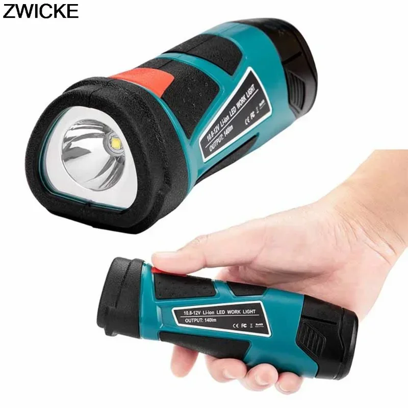 Imagem -02 - Led Torch Tools para Bosch Luz de Trabalho Lâmpadas Recarregáveis Lanterna Lanterna de Lítio sem Bateria sem Carregador 3w 10.8v 12v