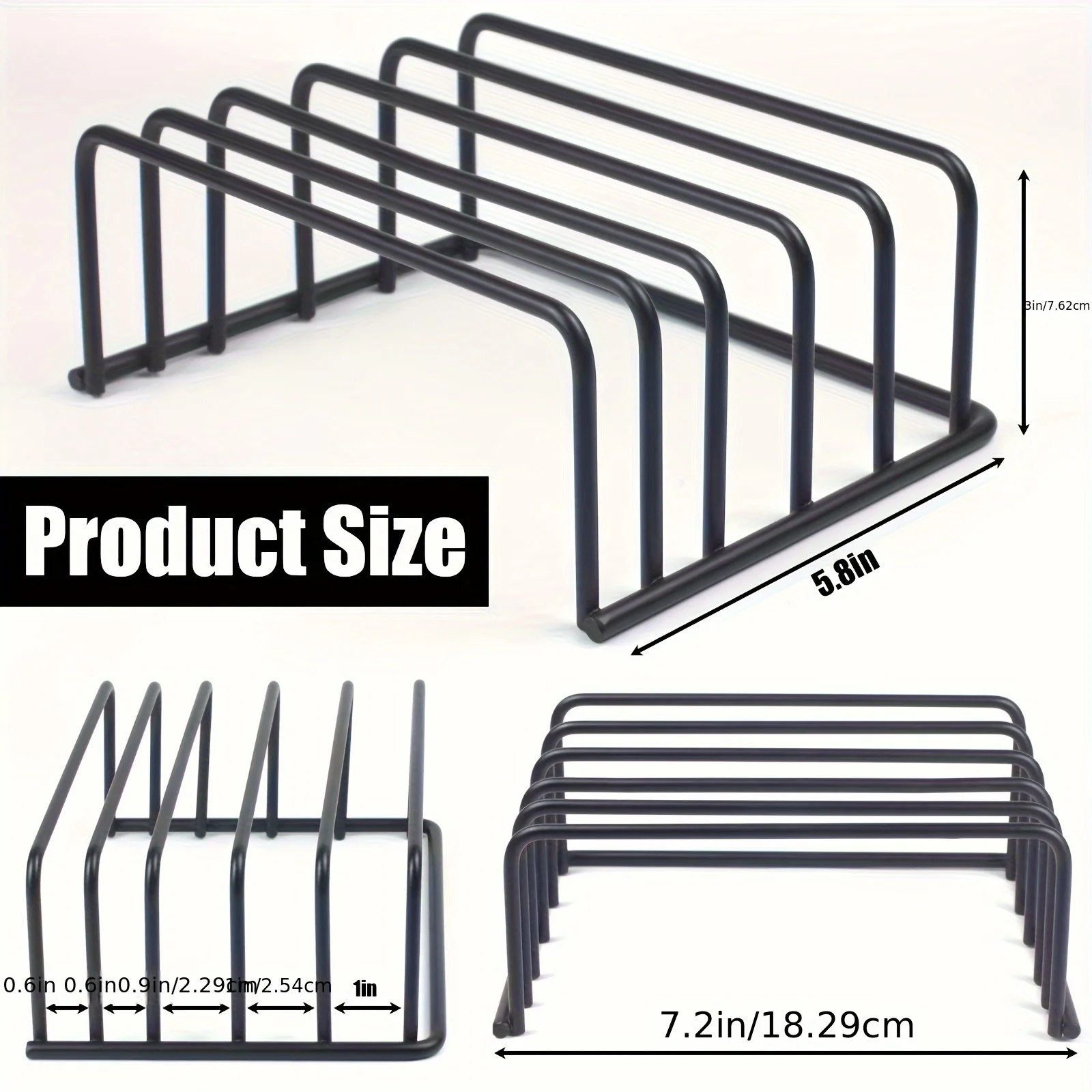 野菜まな板収納ラック、まな板ホルダー、キャビネットベーキング - Kitchen Cabinet Baking Organizer のレビューと価格