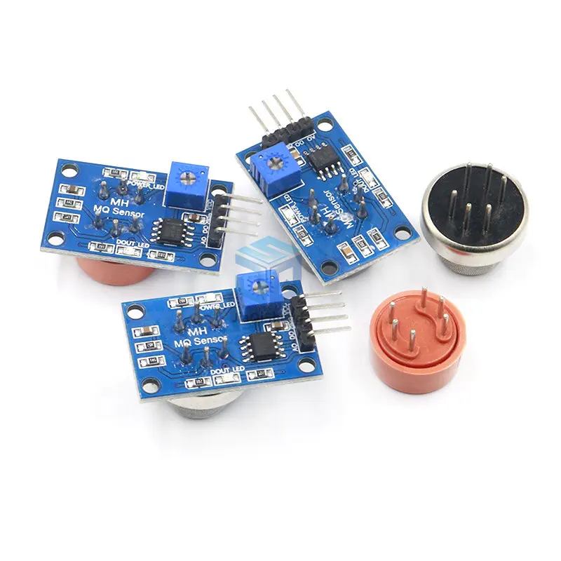 MQ-2 MQ-3 MQ-4 MQ-5 MQ-6 MQ-7 MQ-8 MQ-9 MQ-135 Detection Smoke methane liquefied Gas Sensor Module for Arduino Starter DIY Kit