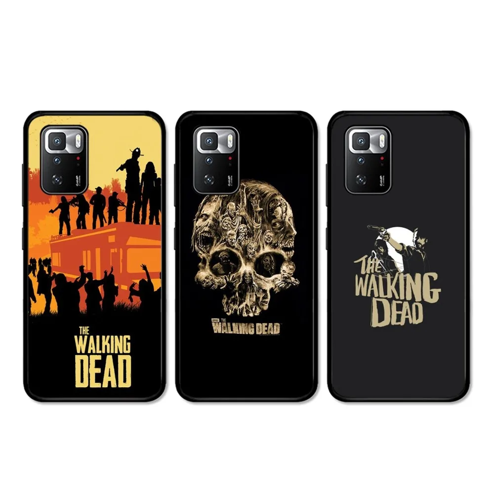 

The Walking Dead Phone Case For Redmi 5 6 7 8 9 10 Plus Pro 6 7 8 9 A GO K20 K30 K40 Pro Plus F3 Fundas