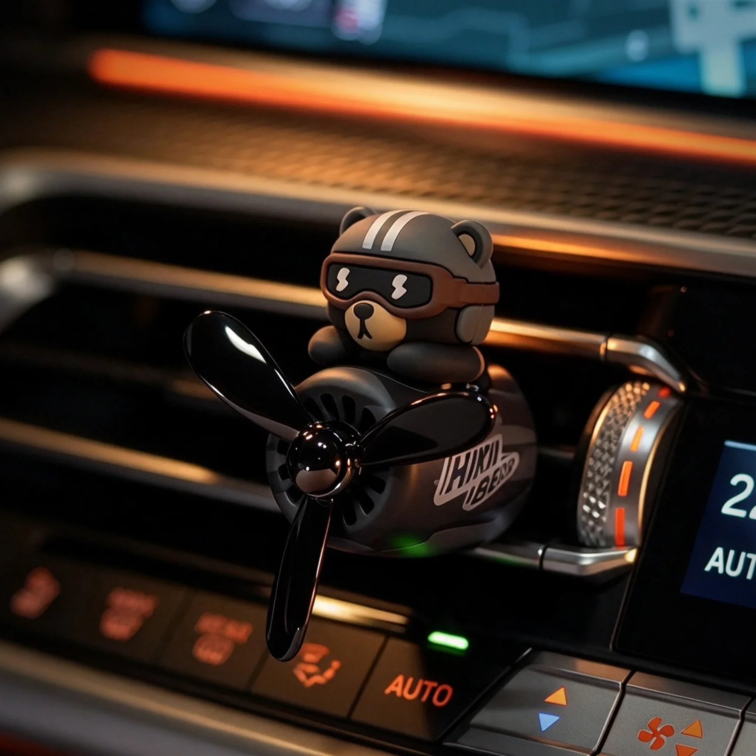 2026 New Playful Hako Bear Car Air Freshener Automobile Vent Perfume Aircraft Ornament Car Interior Decorative Accessories