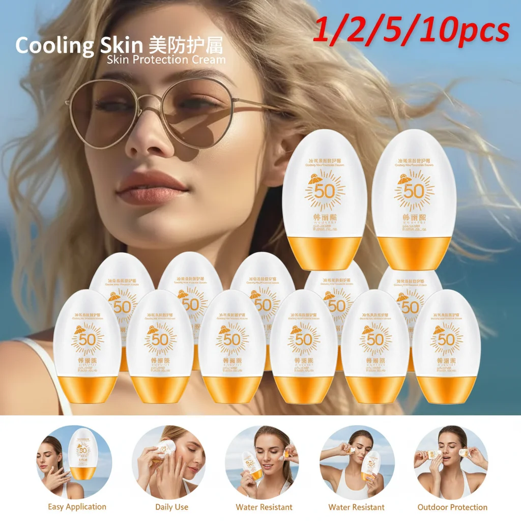 Protector Solar en Spray Han Lixi, Blanqueador, Resistente al Agua, con Protección UV, Crema Aislante, Protector Solar Corporal para Protección y Belleza