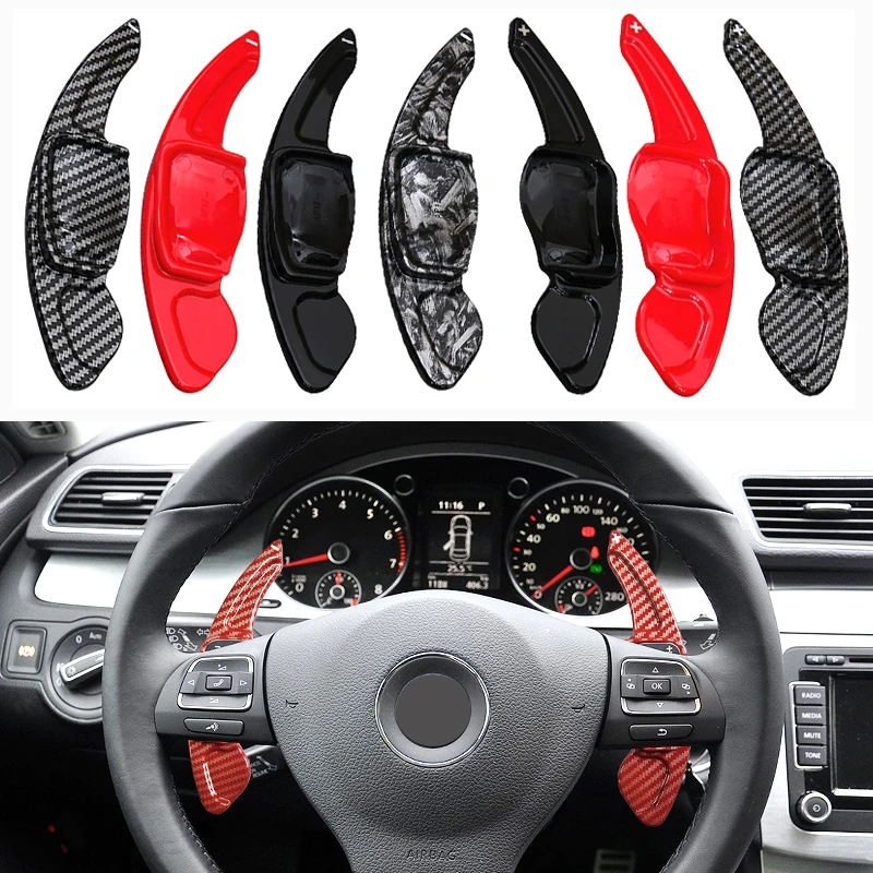 For VW Volkswagen Golf 6 Gti MK6 GTI R Jetta MK5 volkswagen Passat CC Polo Car Steering Wheel Paddle Extension DSG