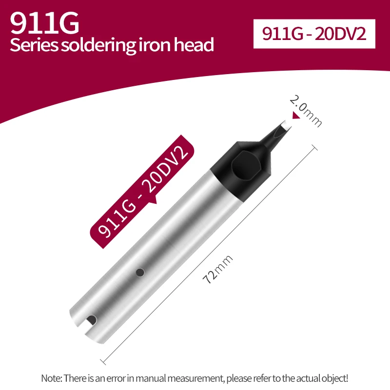 911G soldeerbout tips 911G-16DV2 911G-24DV2 911G-USB robot soldeermondstuk voor Quick Auto Soldeermachine
