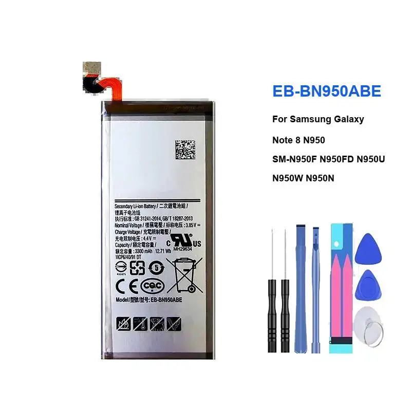 3000mAh EB-BN920ABE Battery for Samsung GALAXY Note 3 4 5 7 8 9 N9200 N920t N920c Note5 SM-N9208 N9000 N910 N950 N9600 Batteries