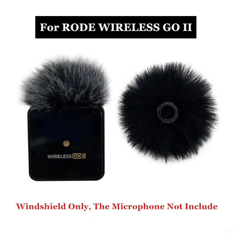 Noise Cancelling Microphone Sweater Windproof Mics Cover Sleeve Case For RODE WIRELESS GO II Microphones Replacement