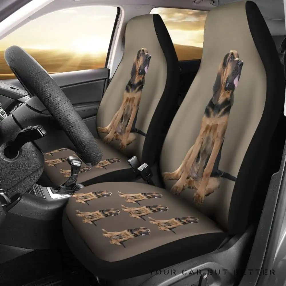 

Bloodhound Car Seat Covers 102329,Pack of 2 Universal Front Seat Protective Cover