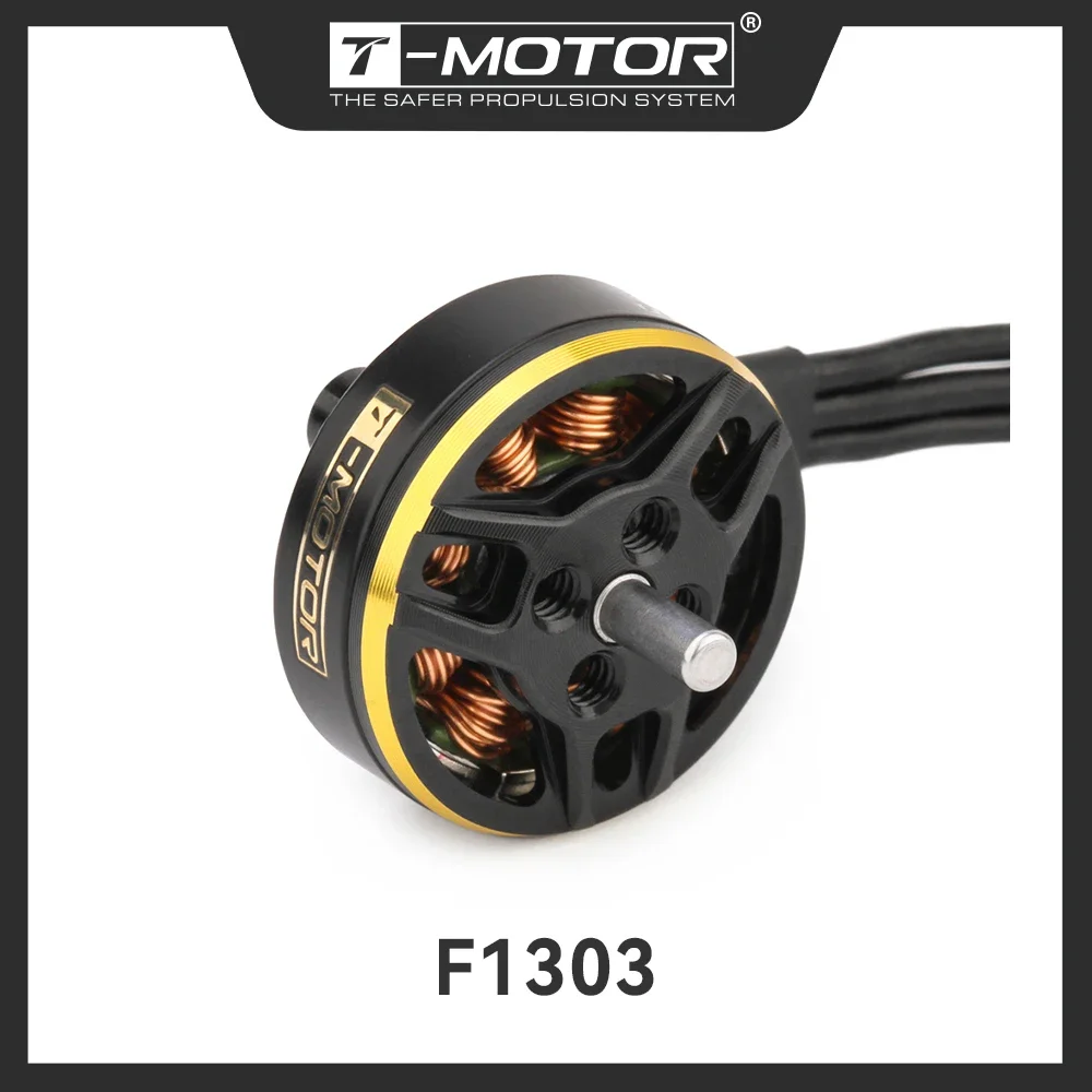 T-MOTOR F1303 Fpv Racing Drone Motor 2-3S KV5000  Brushless Motor For Silent Efficient FPV Freestyle