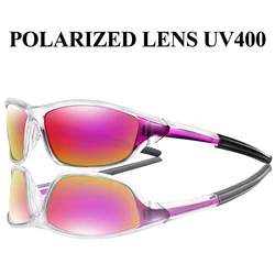 Brand Polarized Cycling Sunglasses Men and Women Outdoor Sports Driving Hiking Eyewear Camping Travel Colorful Goggles UV400