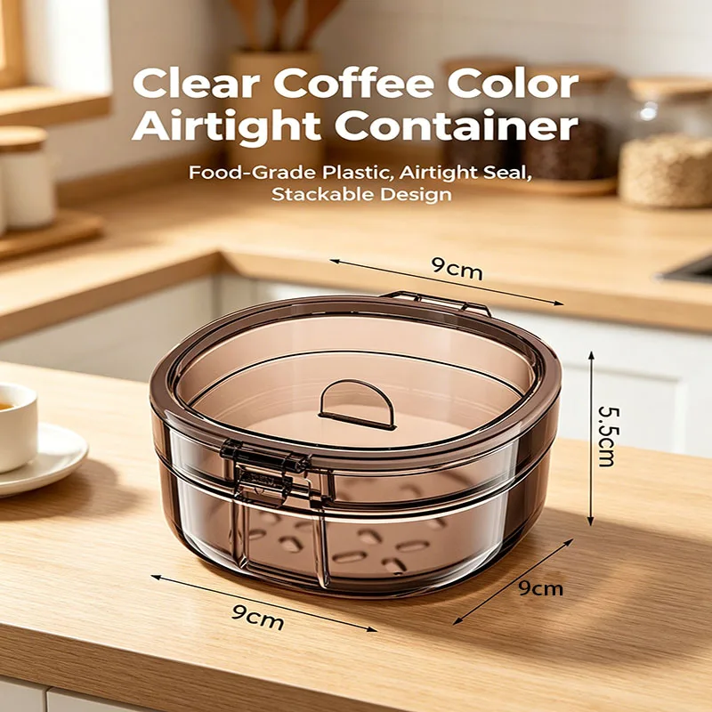 Retainer Case, Portable Orthodontic Soaking Box, Double Layer Drain Denture Case for Invisible Braces Night Guard Cleaning