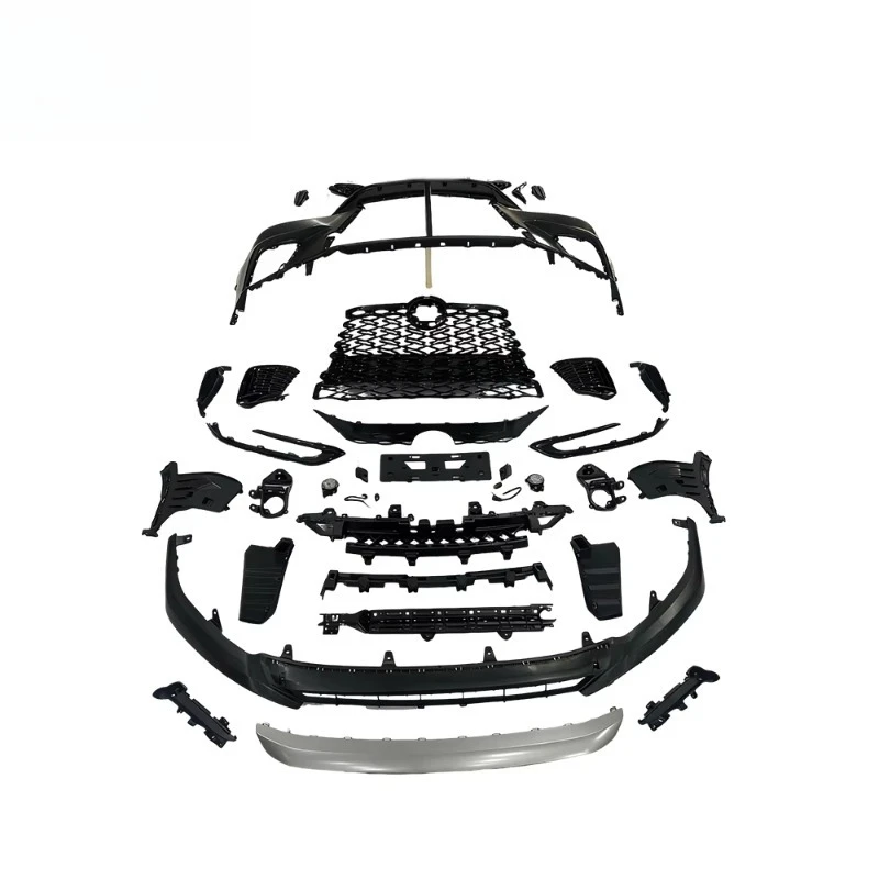 LX RX 2023 Upgrade Sport Style Body Kit Front Bumper Rear Lip Car Exterior Parts