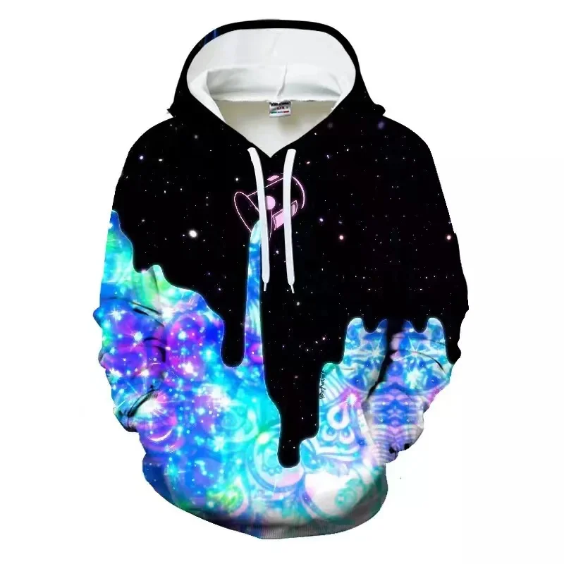 

Men Splatter Colorful Paint Stains 3D Print Sweatshirt White Casual Hoodie Popular Unisex Jacket Cartoon Men Clothing Spring/Fal