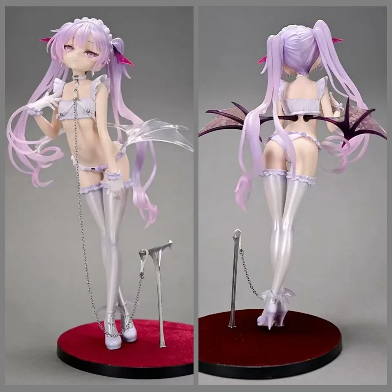

Generic Anime Figure Eve Little Devil Wings Body Harness Standing Model Boxed Collectible Desktop Decoration For Adult