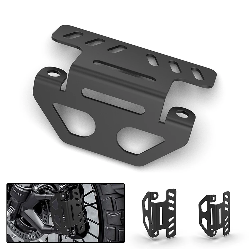 

Front Brake Caliper Guards Cover Protector For Husqvarna VITPILEN SVARTPILEN 125 200 250 401 2017-2024 Motorcycle Accessories