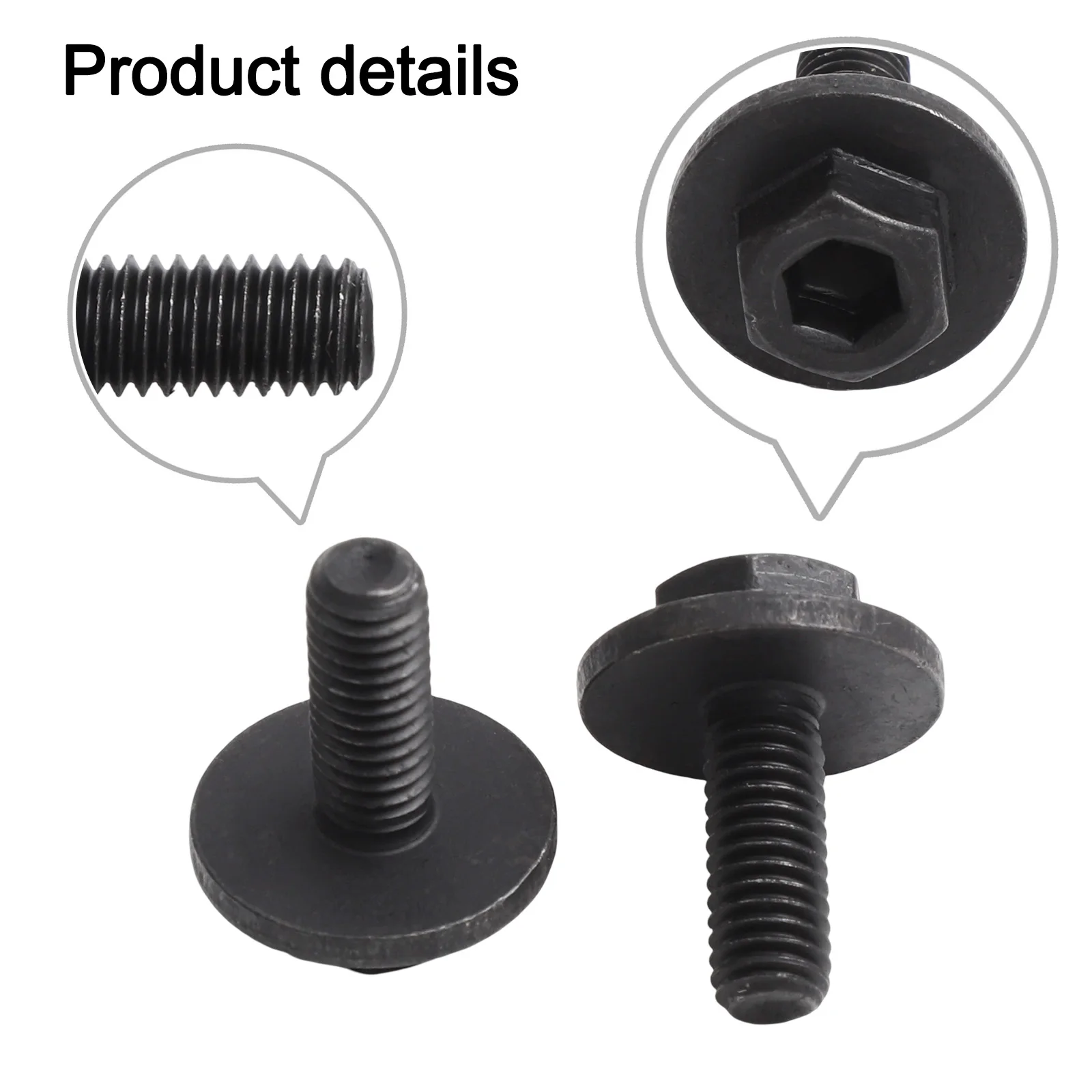 Electric Circular Saw Anti-thread Screw For Heavy-duty Usage Product Name Steel Wear-resistant 22*6MM Screw For Circular Saw