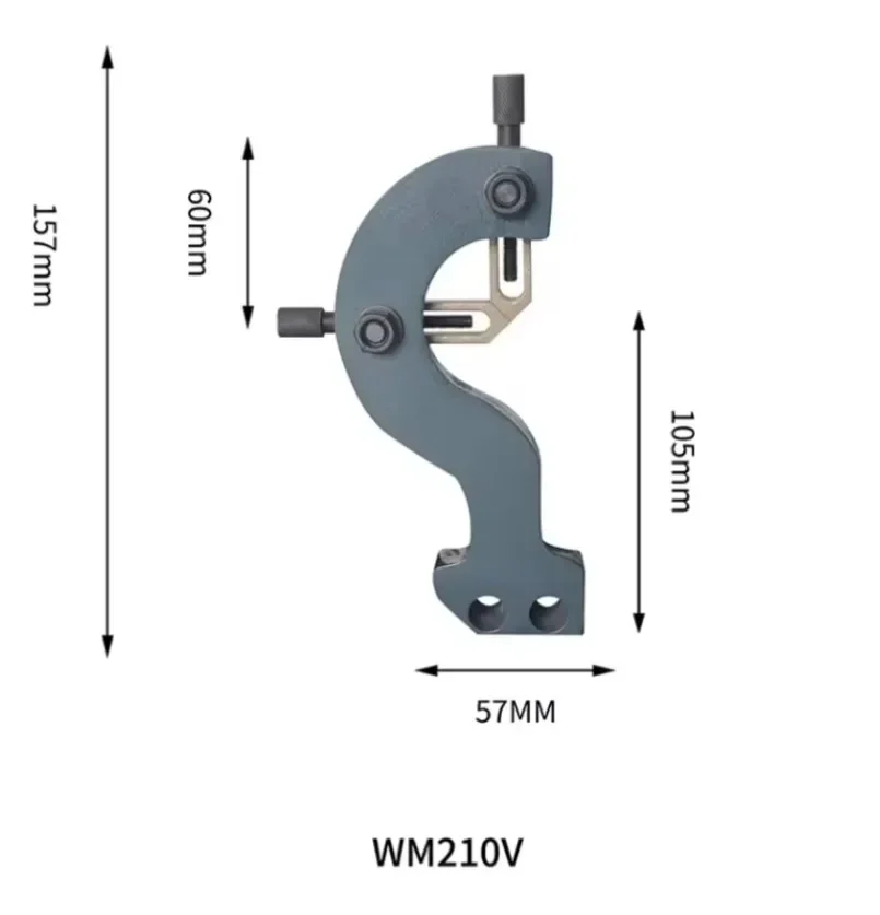 WM180V WM210V Mini tornio telaio centrale portautensili per uso domestico stabile lavorazione del legno tornio in metallo accessori staffa strumento