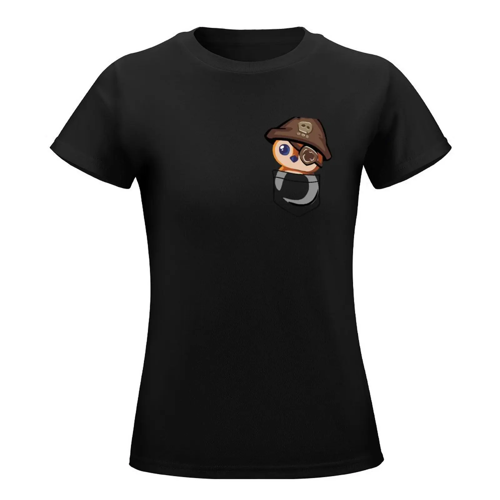 Pirate Pepe! T-Shirt anime clothes summer clothes Aesthetic clothing Womens graphic t shirts