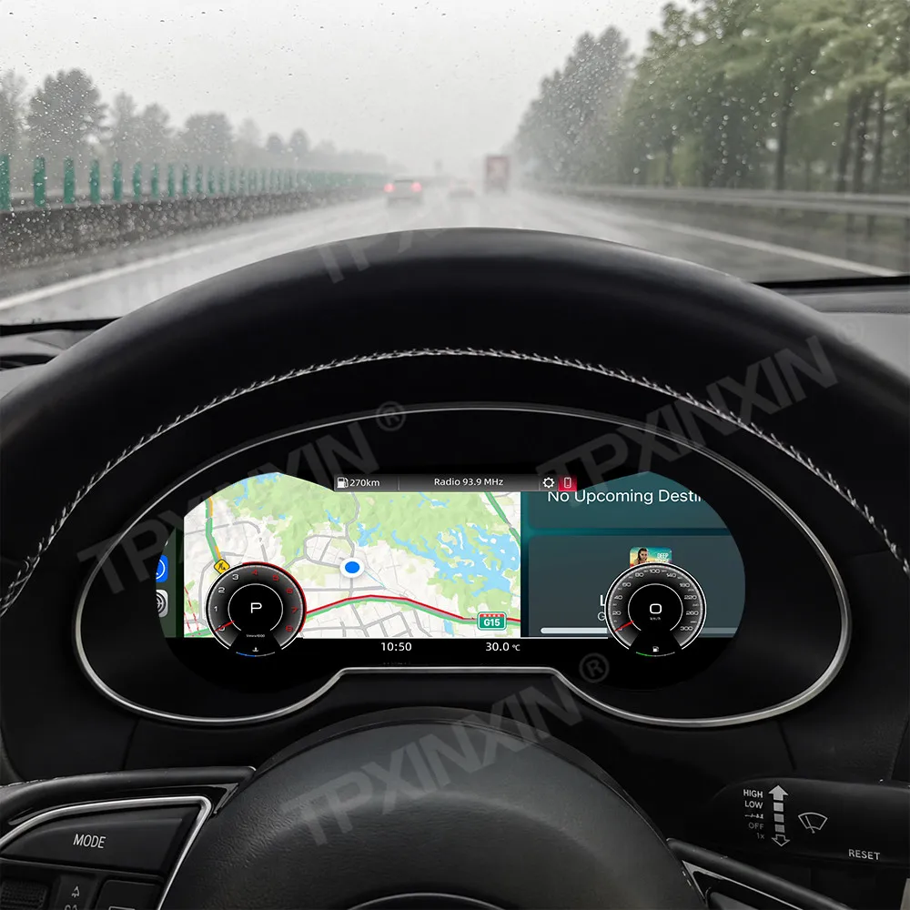 Car LCD Dashboard For Audi Q5 2009-2018 Digital Cluster Instrument Panel Cockpit Multifunctional Speedometer
