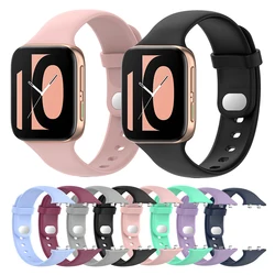 Силиконовый ремешок для OPPO Watch 41 мм 46 мм, браслет для OPPO Watch Band