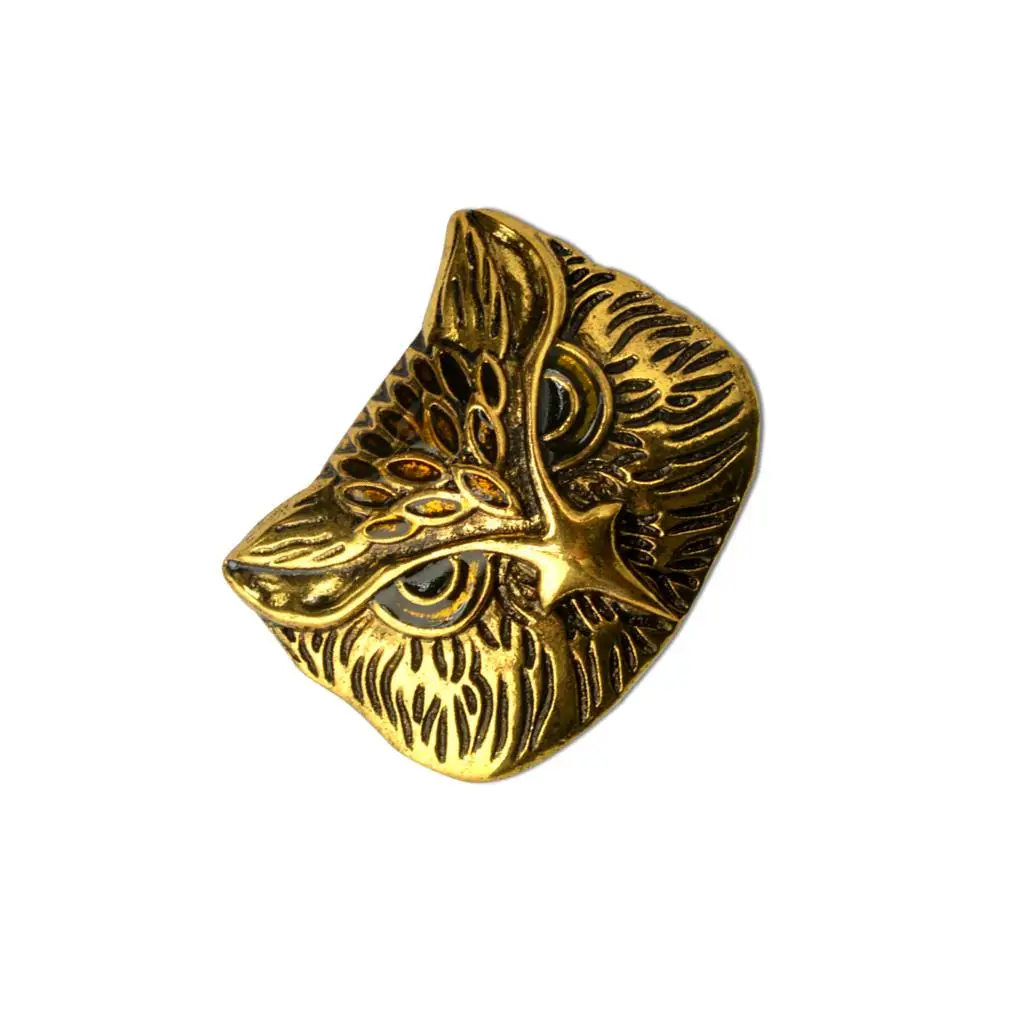Alloy Vintage Brooch Pin Bronze Owl Jewelry Pin Elegant Accessories for Dress or Shawl