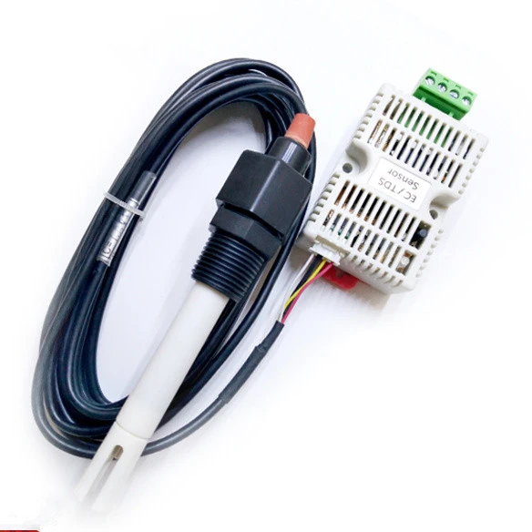 

12-24V Power Supply 485 Sea Water EC Transmitter TDS Sensor EC Module 4-20ma Modbus 485 Conductivity TDS0-5V 0-10V EC/TDS Sensor