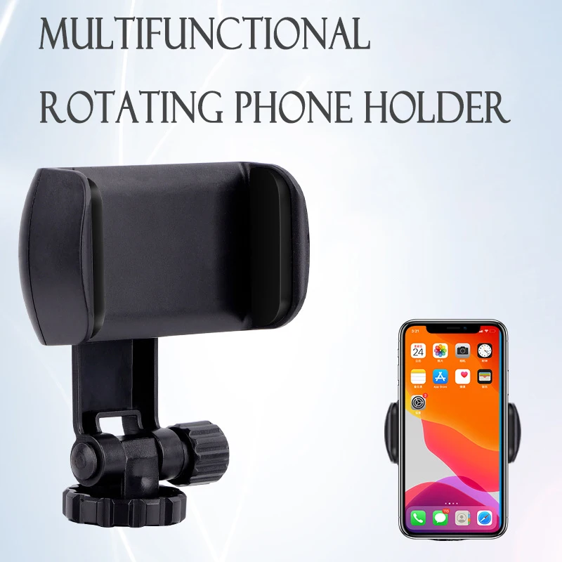 Portable Phone Tripod Stand Holder Foldable Tripod 360°Rotation Phone Holder For Gopro IPhone Samsung Xiaomi Huawei Phone