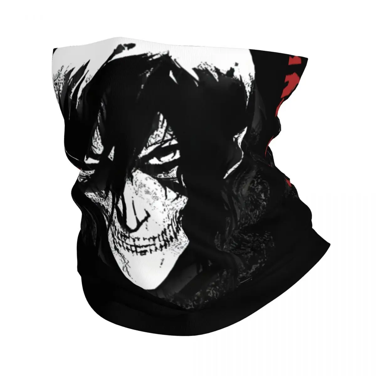 Titan Sticker A-Attack on Titan Bandana Neck Gaiter Printed Motorcycle Club Wrap Scarf Balaclava Riding Unisex Adult Winter