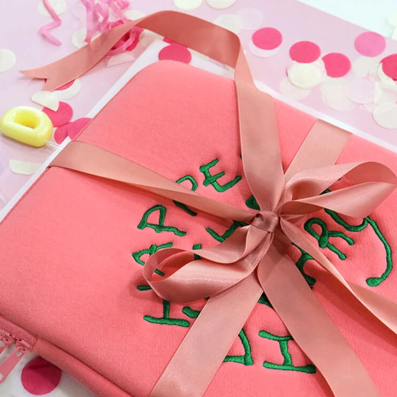 Cute Laptop Slevee 13 14 15 16 Inch Notebook Sleeve Bag for Macbook air pro,HP ,DELL Girl Tablet Case Portable Cover Bag