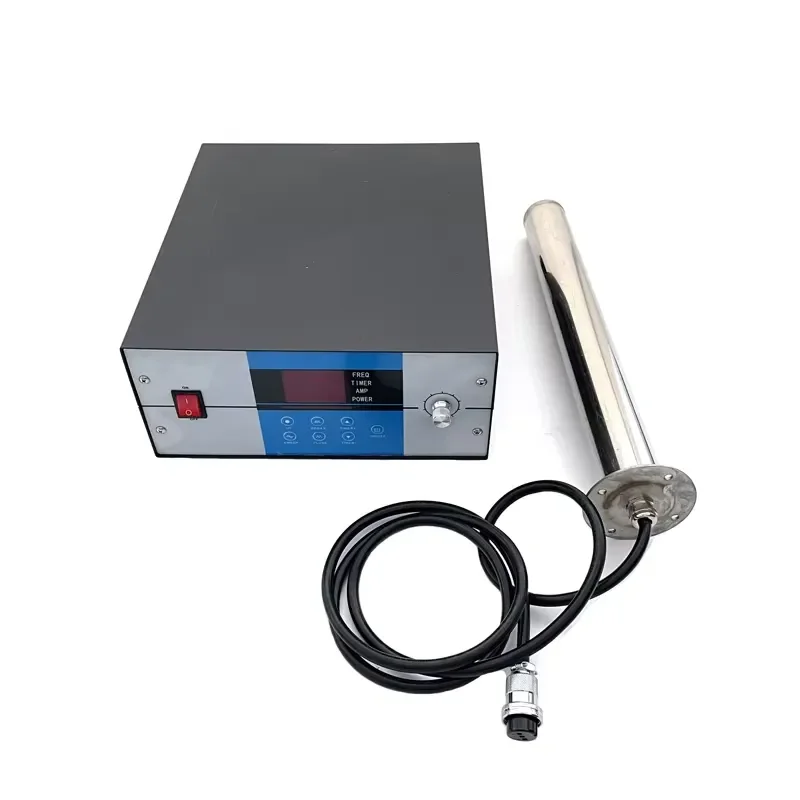 for Digital Display Rod Ultrasonic Transducer 1000W 28KHZ Submersible Cleaner Generator Control Box Industrial Cleaning