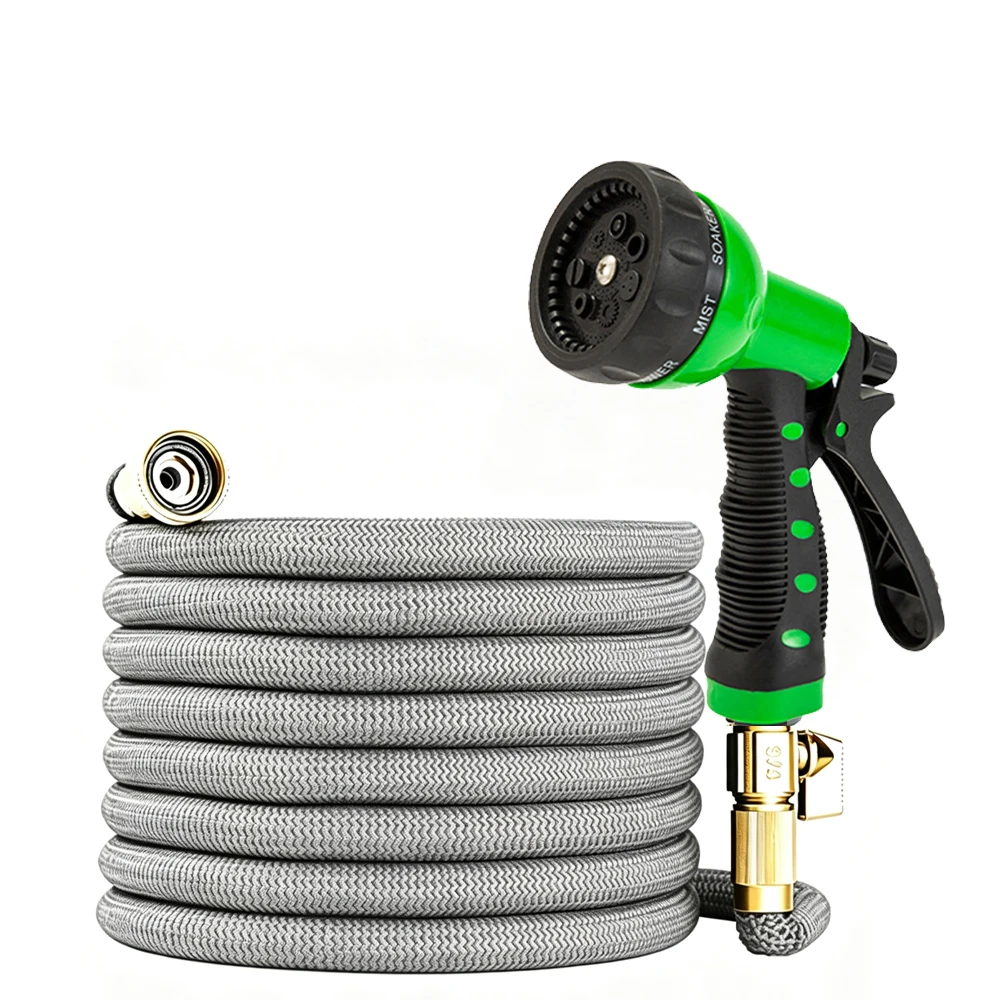 NEW High-Quality Garden Hose Retractable Garden Watering Pipe Car Washing Water Gun High-Pressure Car Washing Water Pipe 3/4