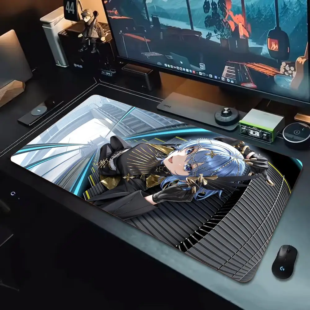 Suisei Hoshimachi Mouse Pad XXL Large Mouse Pad, Smooth Surface for Gaming, Non-Slip, Comfortable Desk Mat