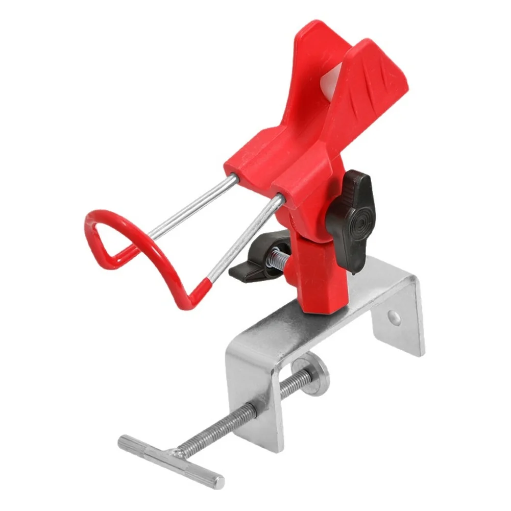 Adjustable Foldable Metal Boat Fishing Rod Holder With Non Slip Silicone Pad Multi Directional Rotation For Marine Vessel Parts