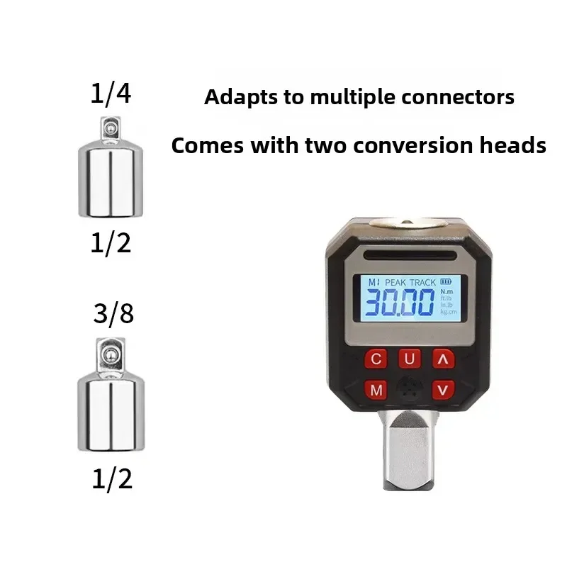 Electronic Torque Testing Instrument, Digital Torque Meter for Workshop Torque Wrench Calibration