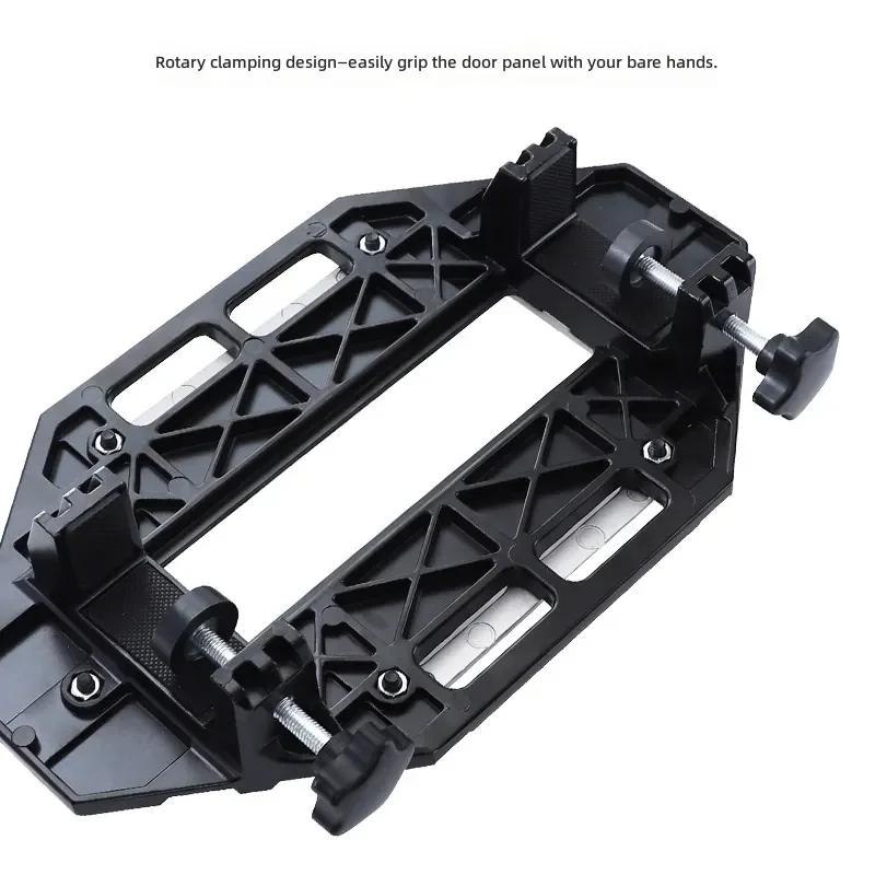 Wooden Door Hinge Slotting Positioner Woodworking Tool for Installation Hole Punch Fixed Slotting Machine Accessories