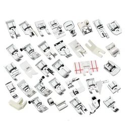 Household Multifunctional Electric Sewing Machine Accessories Zipper Presser Foot Binding Edge Locking Presser Foot Summary