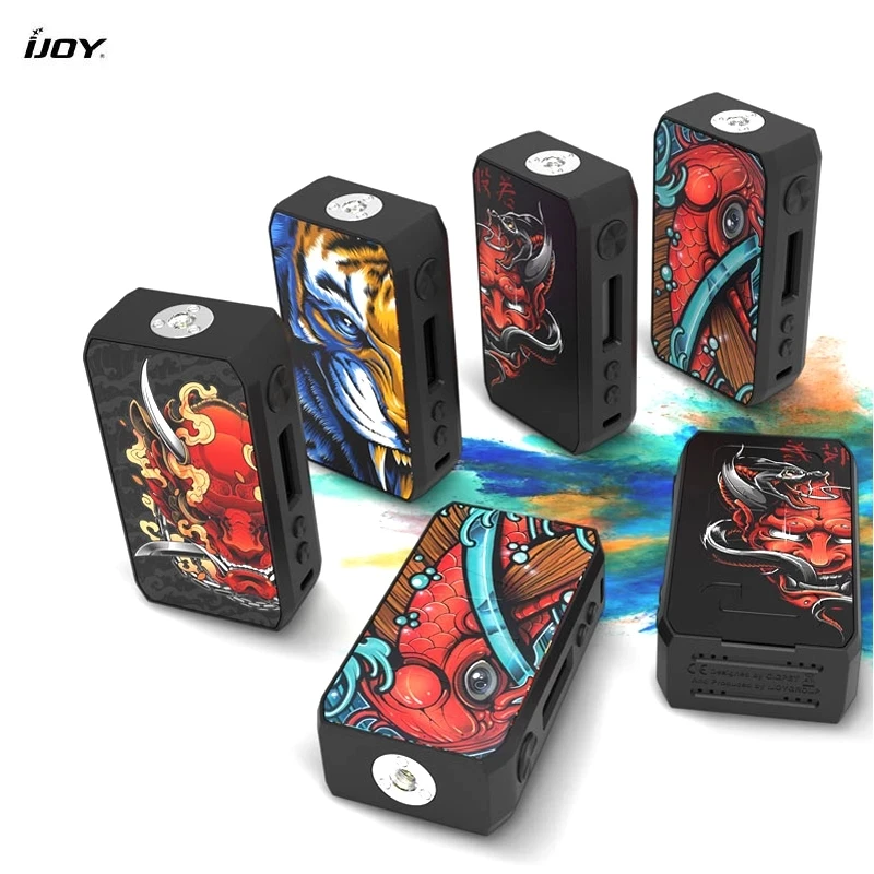 IJOY-cigarrillo electrónico Cigpet Capo Box MOD, vaporizador Original con 126w, baterías duales 18650, 0,05 Ohm, VS Drag S