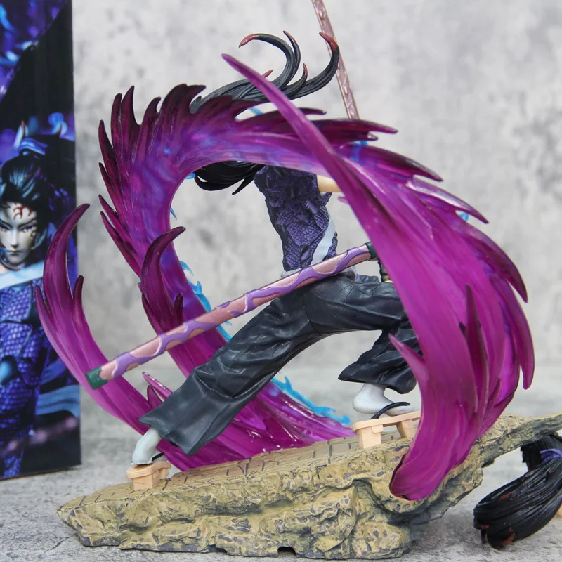 Ghost Annihilation Blade Handheld GK Battle Black Death Mouth Battle Jiguo Yuan One Luminous Anime Sculpture Model Wholesale