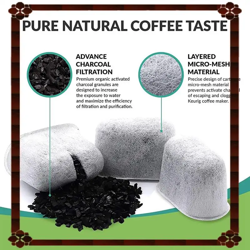 24-Hour Delivery For Keurig 2.0 And K-Slim Coffee Maker Parts Includes Side Reservoir Filter Holder And Water Filter Cartridges