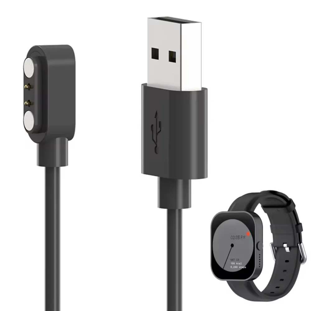 1M USB Charging Cable Fast Charging Smart Dock Charger Adapter Charger Cord Accessories for CMF by Nothing Watch Pro/Pro 2