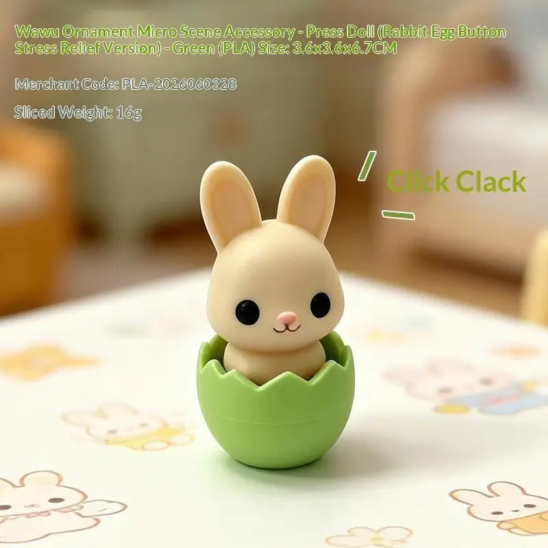 3D Printed Cactus Clicker Keychain Mini Fidget Clicker Toy Portable Stress Relief Keyring Gift for Kids Adults
