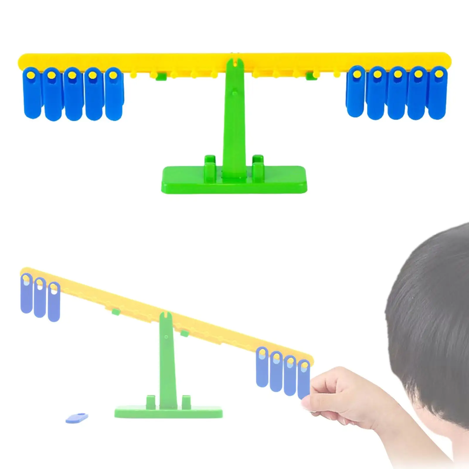 BALANCE นับของเล่นสําหรับคณิตศาสตร์และหมายเลข Concepts Montessori ของเล่นสําหรับการสอน Props อายุ 3 4 5 6 ก่อนวัยเรียนของเล่นเด็กผู้หญิง