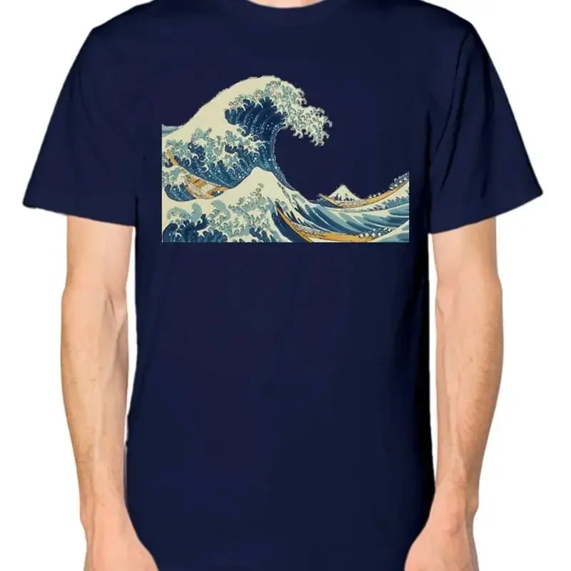 Hokusai T shirt The Great Wave Top